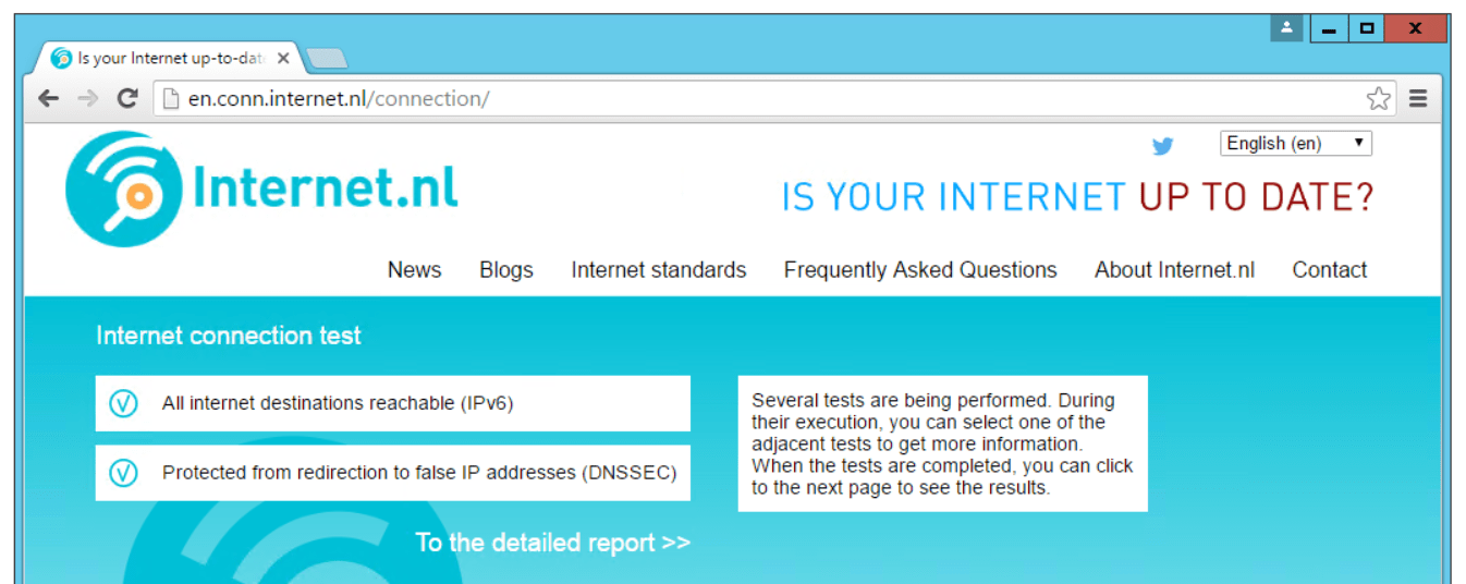 internet.nl Report