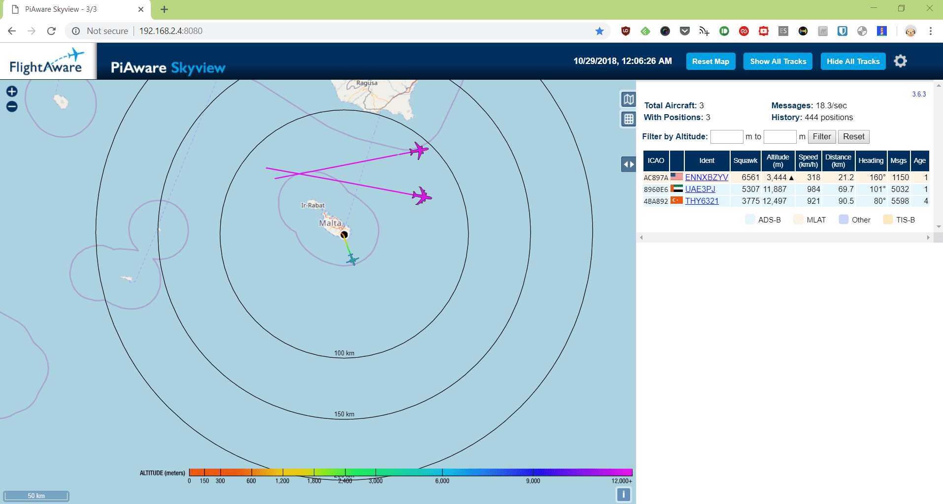 Receiving Aircraft Surveillance Data and Contributing to FlightRadar24 and FlightAware